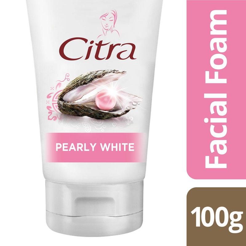 CITRA FACIAL FOAM PEARLY WHITE 100ML