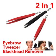 Bersih Black Dirt Alis Di Jepang Blackhead Rmover Tool 2 In1 Makeup Tool-Intl