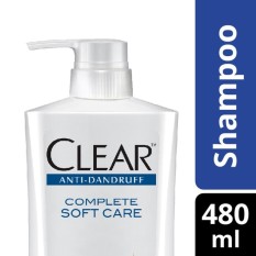 Clear Shampo Anti Ketombe Complete Soft Care 480ML