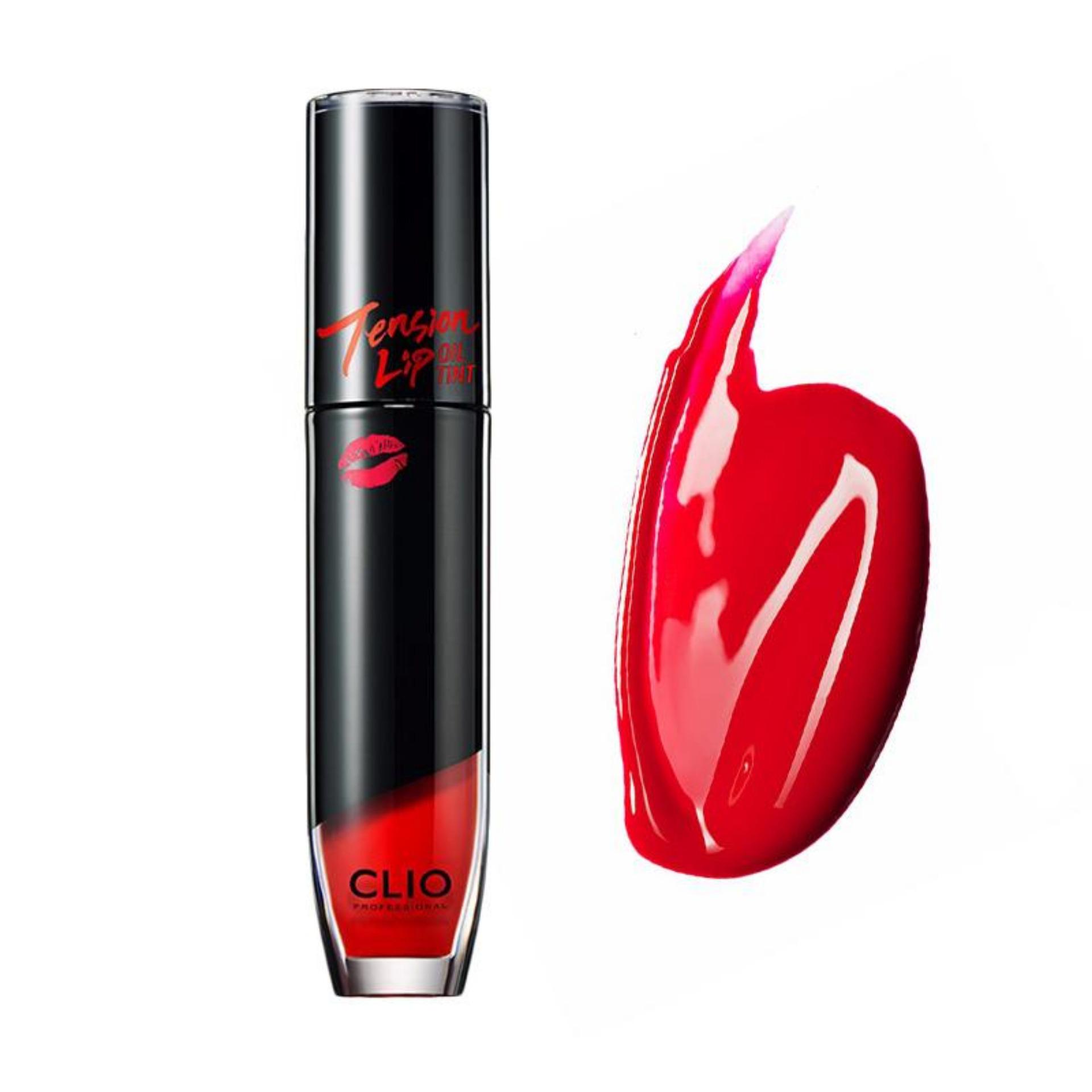 Clio Professional Virgin Kiss Tension Lip Oil Tint 02 Wild Cherry