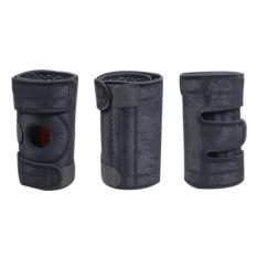 Cocotina Adjustable Knee Patella Support Brace Wrap Cap Stabilizer Sports - Black