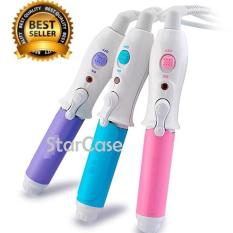 COD - Travel Hair Curler / Catokan Mini / Catok Curly Rambut Keriting Salon - Purple