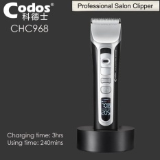 CODOS Profesional Rambut Listrik Clipper Rechargeable HairTrimmerTitanium Pisau Keramik LCD Display Salon Rambut CuttingMachine-IntlIDR1097440