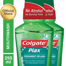 Colgate Plax Freshmint Mouthwash/Obat Kumur 250ml - 2 pcs