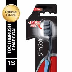 Colgate Slimsoft Charcoal Toothbrush/Sikat Gigi 1s