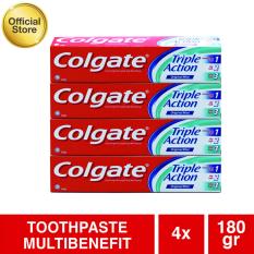 Colgate Triple Action Toothpaste/Pasta Gigi 180g - 4 pcs