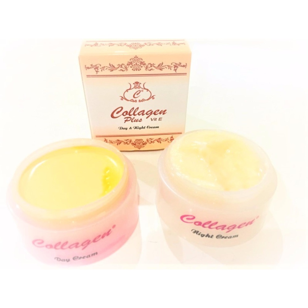 Collagen Krim Siang dan Malam (Paket isi 12)
