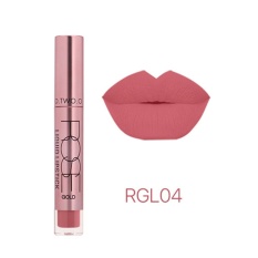 Kosmetik Matte Liquid Lipstik Pelembab Lipgloss Tahan Lama Lip Balm Cream Makeup (#4)