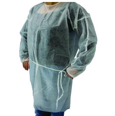 Jas Dokter / Jas Lab / Cover Gown / U-Giene Jas Lab Disposable Non Woven Sekali Pakai