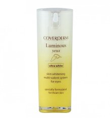 Coverderm Luminous Ultra White Yeux skin whitening for eyes Specialy formulated for Asian Skin