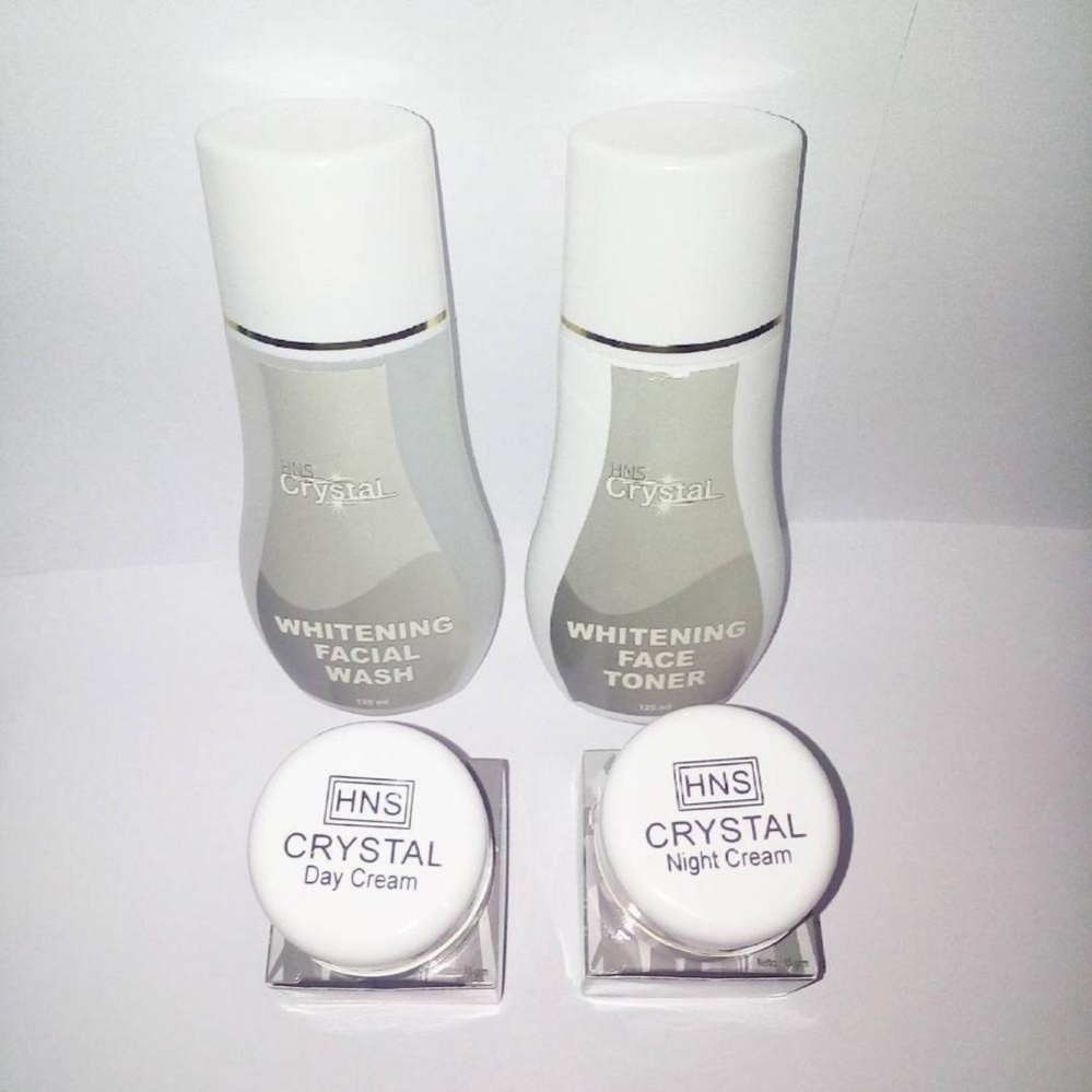 Cream HNS Crystal 25gr BPOM Emboss Atas Dan Bawah 