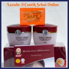Cream Sari Original 100{55e037da9a70d2f692182bf73e9ad7c46940d20c7297ef2687c837f7bdb7b002} - Paket Perawatan Wajah Untuk Kulit Normal - Kering @ Cantik Sehat