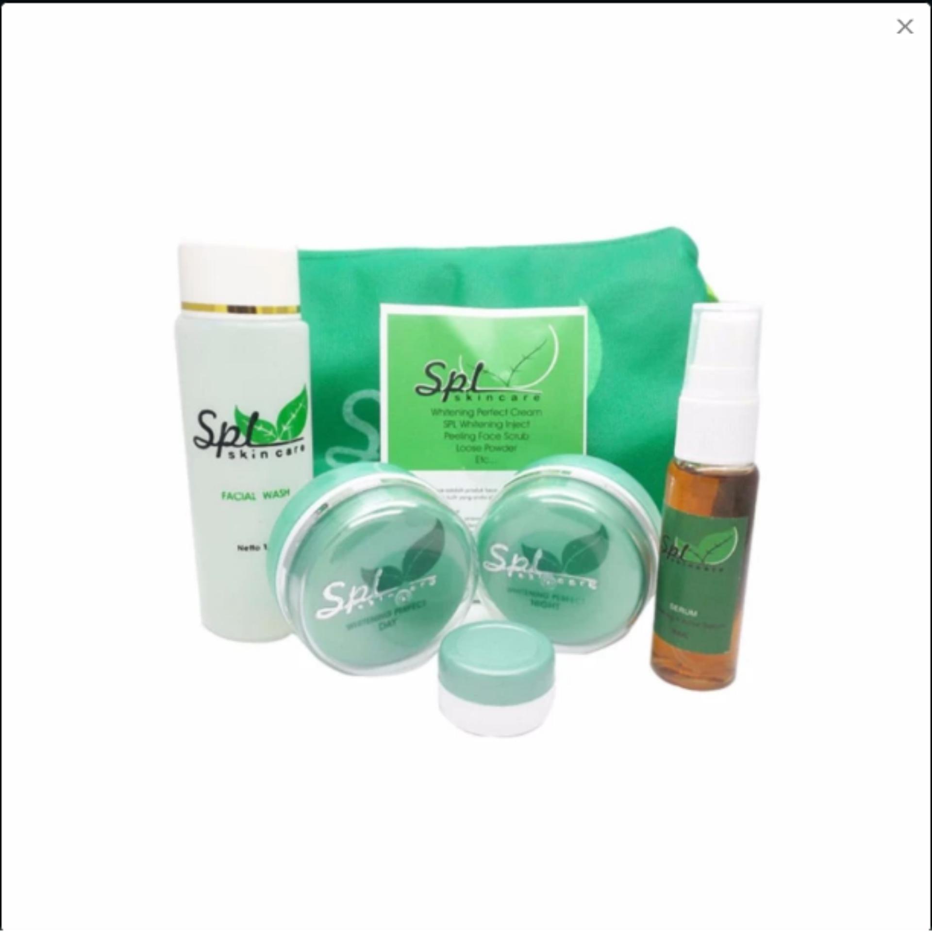 Cream SPL Acne Skincare Sabun Cair Bandung Asli  Paket Krim Spl Acne Sabun Cair Original 