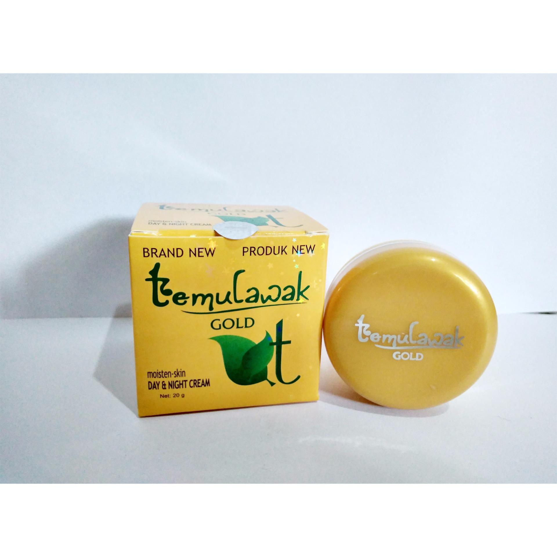 Cream Temulawak Gold Moisten Skin  Day & Night Cream