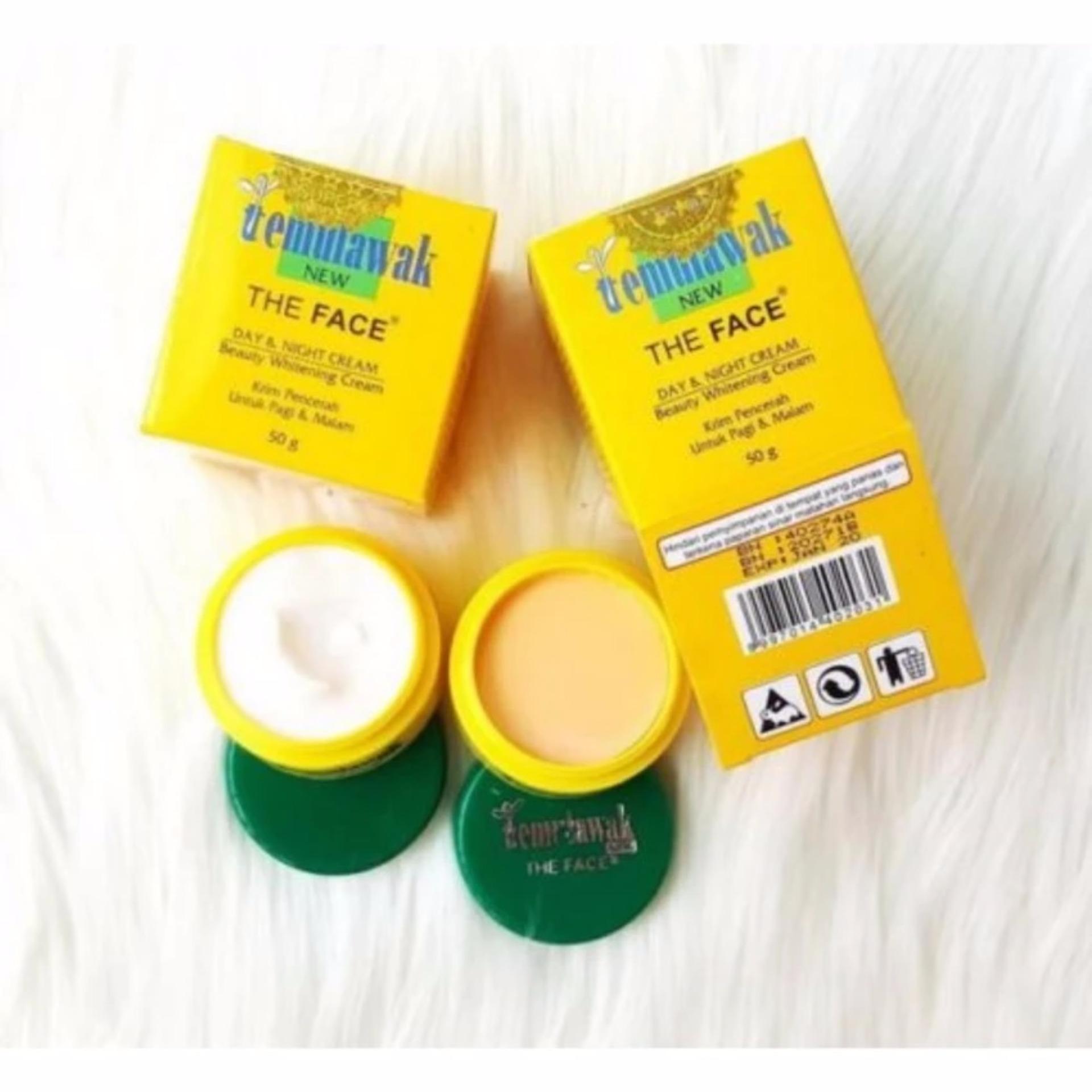 Cream Temulawak The Face New BPOM - Day & Night Cream