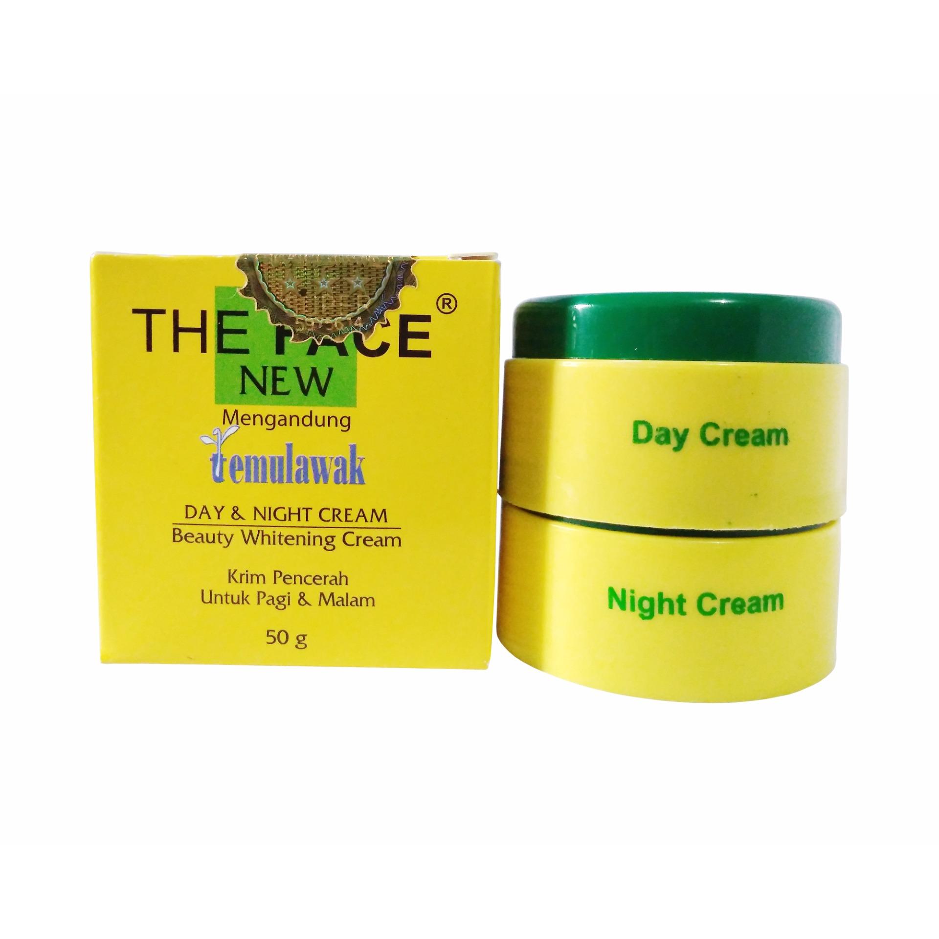 Cream Temulawak The Face New BPOM - Krim Pencerah Untuk Pagi Dan Malam