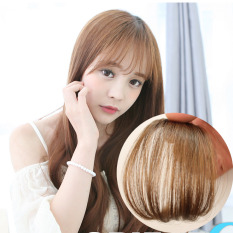 Lucu Yang Dapat Membuat Orang Yang Melihatnya Tertawa Terbahak-bahak atau Justru Kesal Karena Merasa Bang Pendek Rapi Poni Klip Pada Klip Di Depan Bang Rapi Poni Rambut Ekstensi-coklat Muda-Internasional