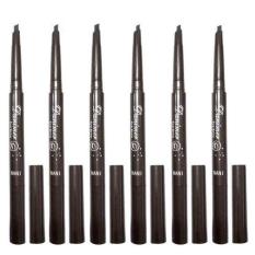 Danimer Rotating Eyebrow Pencil And Brush Anti Sweet Waterproof D Gray