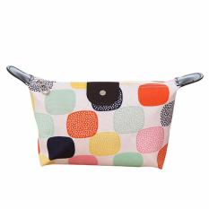 DapurBunda Cosmetic Pouch Long Champ Motif / Tas Dompet Kosmetik / Tempat Make Up bag - Polkadot