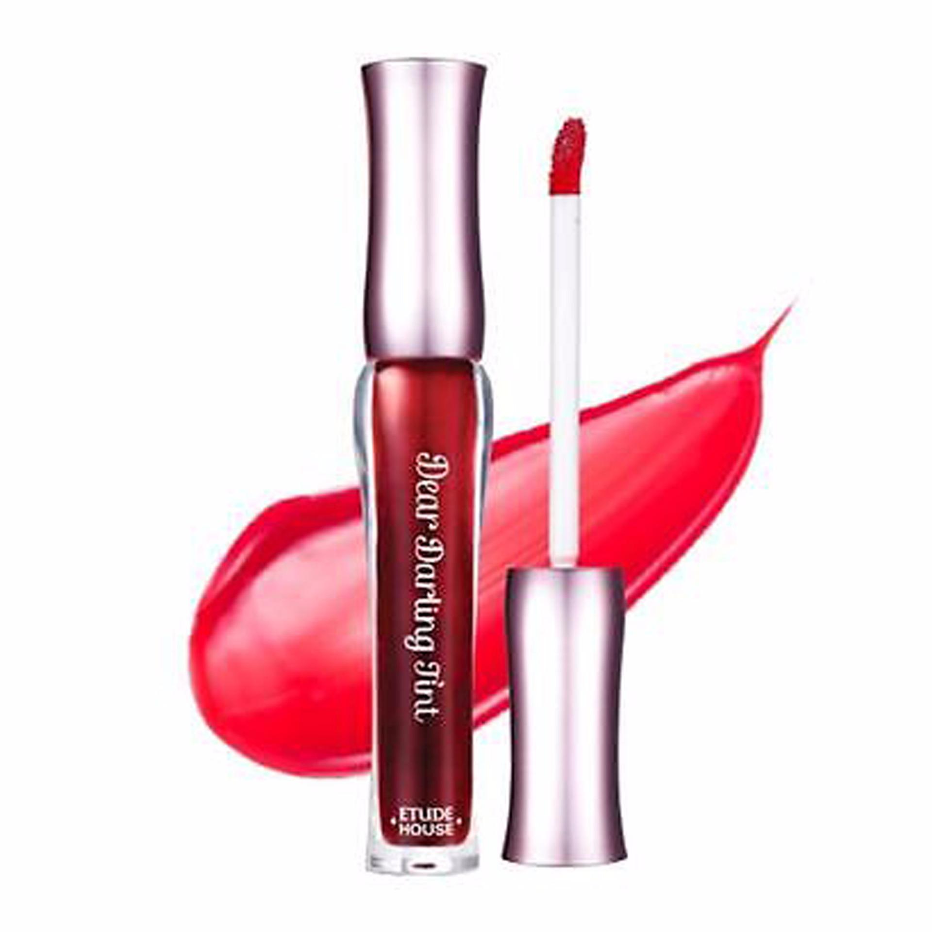Etude House Dear Darling Water Gel Tint - Lip Tint #OR204 - Cherry Red
