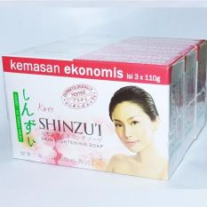 Delin Store - Shinzui Skin Lightening Soap 3 Pcs Bisa COD