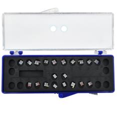 Gigi Dokter Gigi Orthodonsi Keramik Kurung Mini Roth 022 3 Kait-20 Pcs/pack-Intl
