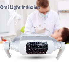 Dental LED Gigi Lampu Oral Light Induksi Kursi Unit Gigi Alat AC12V 6000 K Putih-Intl
