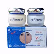 Detail produk dari Obat Pemutih Kulit Wajah Muka Obat Jerawat Ampuh Cream Penghilang Flek Hitam Bekas Jerawat Deoonard 7 Days Whitening
