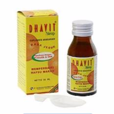 Delin Store - Dhavit Syrup 2 botol / Vitamin Anak / Obat Murah / Bisa COD