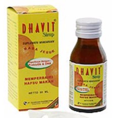 Delin Store - Dhavit Syrup 60 ml 1 Botol