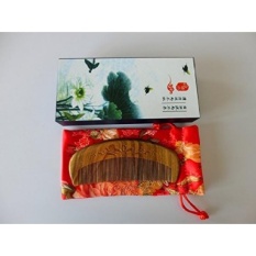 DJ Dual Action Beard Comb & Amp; Pelindung Lengan-Sempurna untuk Balmsand Minyak-Aroma Cendana, Baik/Kasar Gigi-Premium EDC Caseand Gift Box Termasuk S13-Intl