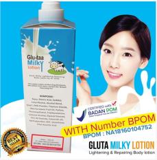 DR GLOW GLUTA MILKY LOTION BPOM RESMI SUSU ORI