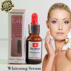 Dr Pure Whitening Serum Pemutih Wajah Muka Bikin Glowing Cerah Putih Cantik BPOM
