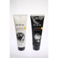 Dramix Treatment Color Cream / Pewarna Rambut Alami Tinta Sotong Korea 3N Hitam Natural