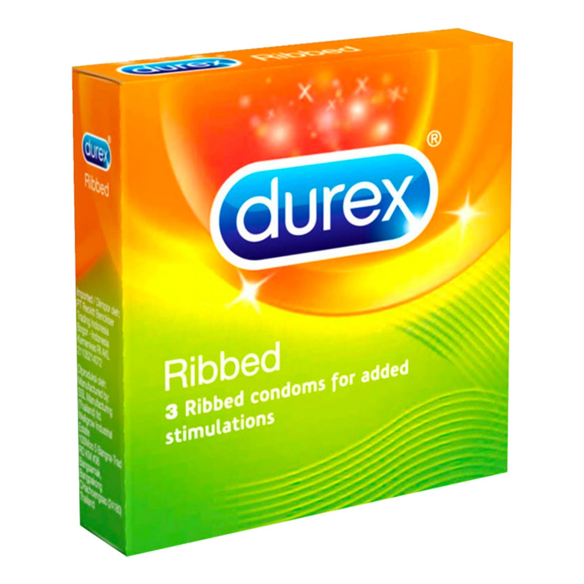 Durex Ribbed 3sachet