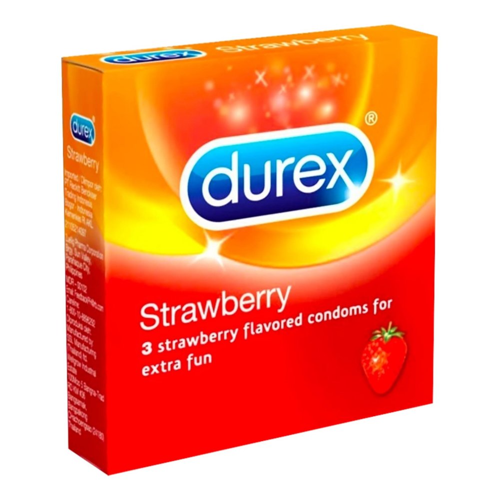 Durex Strawberry 3sachet
