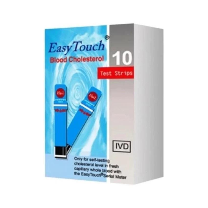 Easy Touch Cholestrol Test Strip Isi 10 Strip