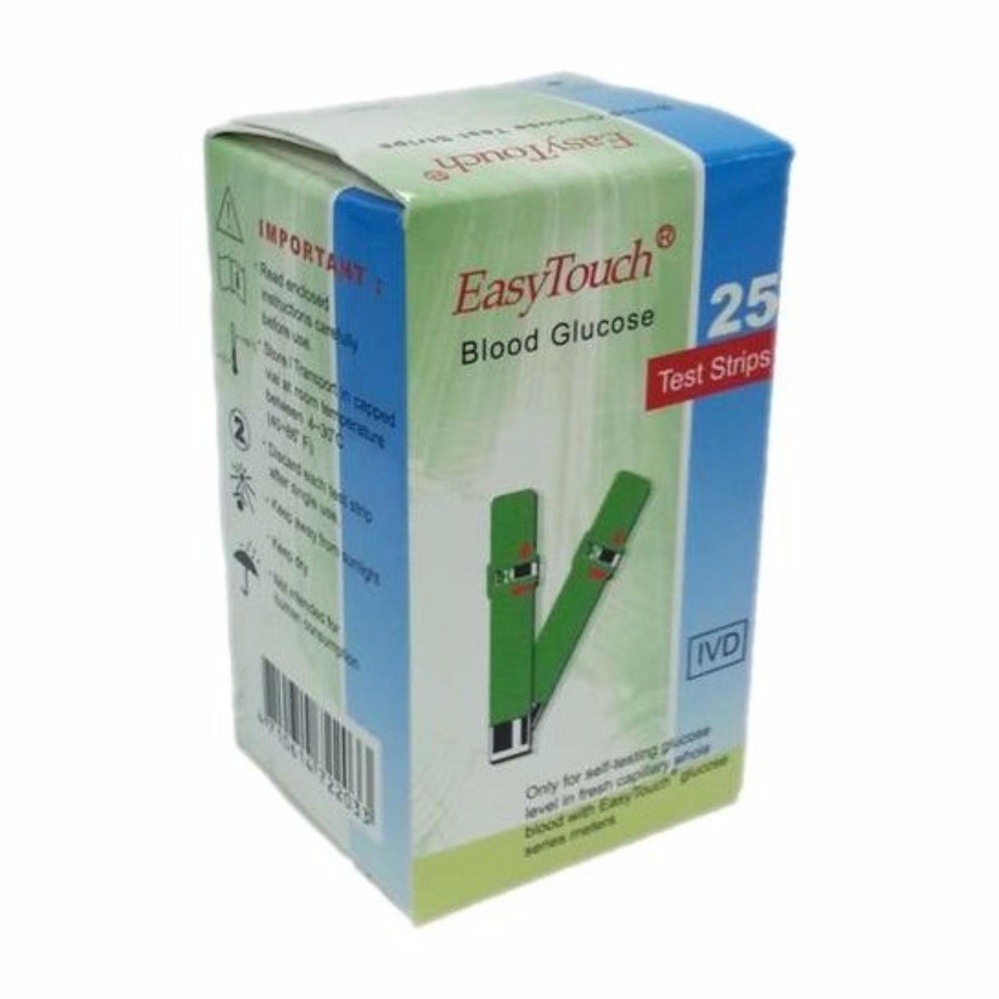 Easy Touch Strip Blood Glucose - Strip Tes Gula Darah isi 25