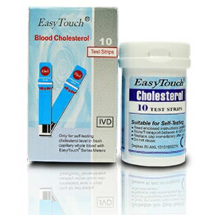 Easy Touch Strip Cholesterol ( Stik Cek Kolesterol ) Lazada Indonesia