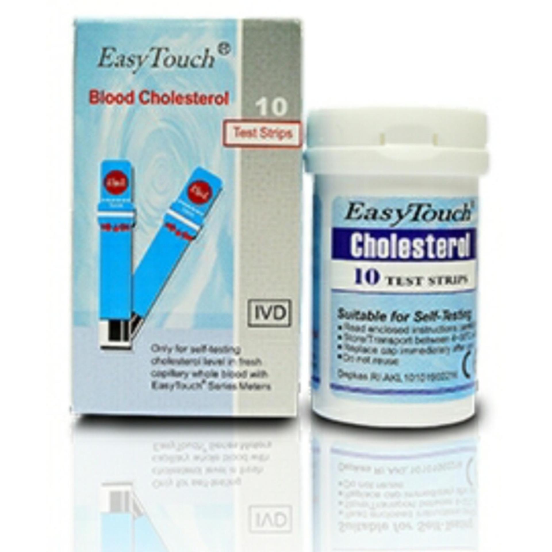 Easy Touch Strip Cholesterol ( Stik Cek Kolesterol ) Isi 10