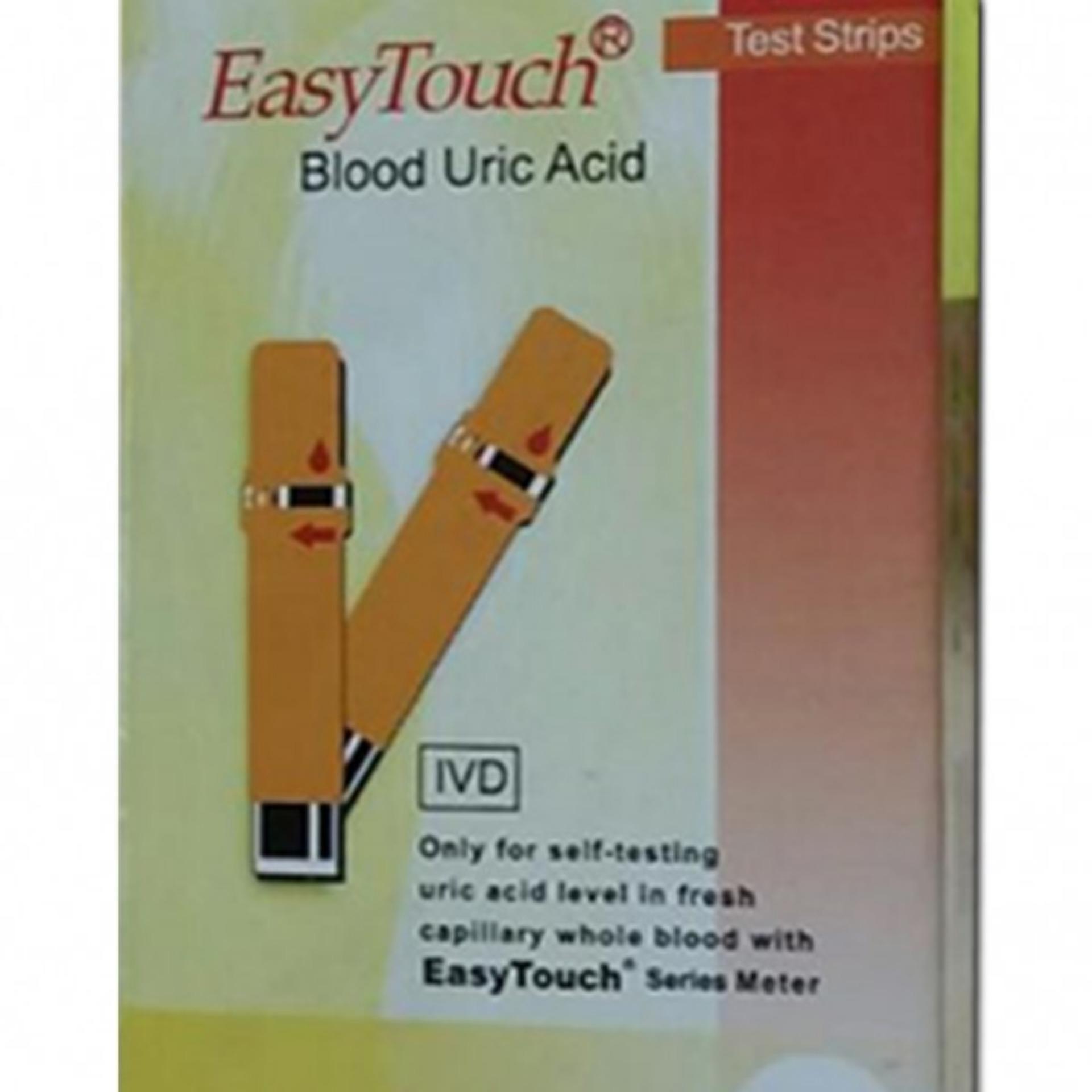  Easy Touch Test Strips Uric Acid - Strip Asam Urat