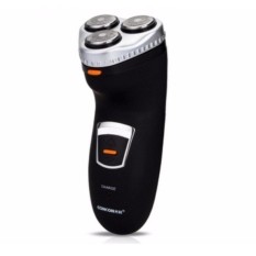 Edens Rechargeable Electric Alat Cukur untuk Pria, Cukur Halus dengan 3 Cincin Tahan Air-Intl