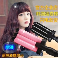 Telur Dadar Bagus Ripples dari Air Tali Setrika Pengeriting Sangat Keriting Rambut Datar Iron Curling Besi-Internasional