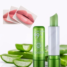 Elife Baru Tahan Lama Asli Aloe Vera Gel Pelembab Warna Lipstik-Intl