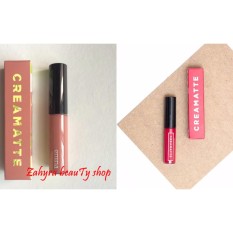Emina Creamatte Lip cream 02 Fuzzy Wuzzy dan 06 Jelly Bean (PAKET HEMAT)
