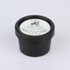 EOZY 20g Gigi Bedak Penskalaan Pembersih Oral Higiene Packing Premium Bubuk Arang Bambu Aktif (Hitam)