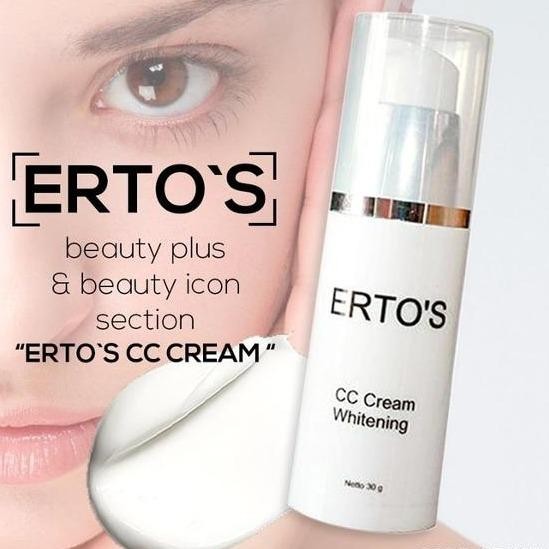 Ertos CC Cream Whitening Intensive Treatment - Skincare Original BPOM