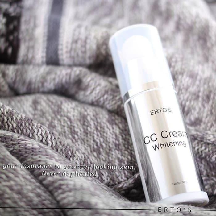 Ertos CC Cream Whitening Intensive Treatment - Skincare Original BPOM