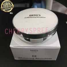 ERTOS EE Whitening Air Cushion Erto's Bedak Sekaligus Foundation Kulit Cerah Bersih Tahan Lama