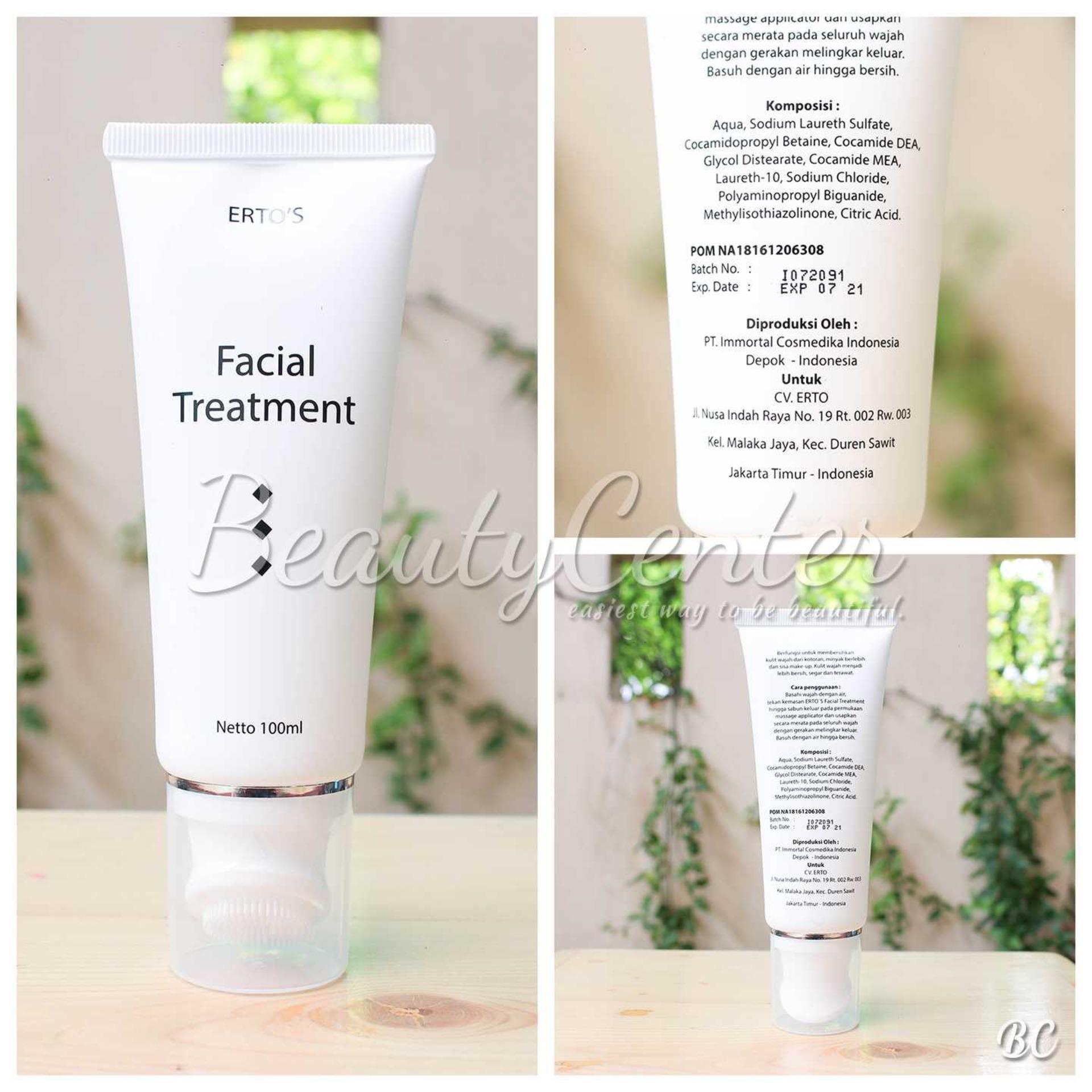 Ertos - Erto's Facial Treatment Original - Pembersih Wahah Asli BPOM